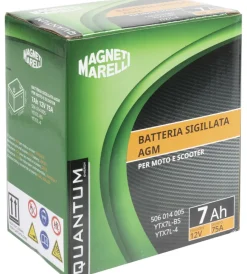 Magneti marelli batteria moto scooter 7ah 12v 75a agm sigillata polo positivo dx></noscript> Outlet