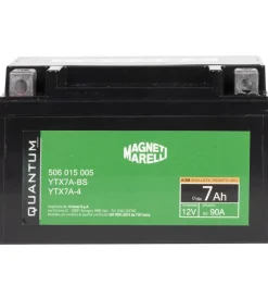 Magneti marelli batteria moto e scooter 7ah 12v 90a tecnologia agm sigillata polo positivo sinistro> Hot