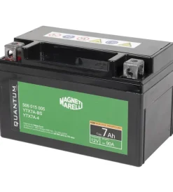 Magneti marelli batteria moto e scooter 7ah 12v 90a tecnologia agm sigillata polo positivo sinistro></noscript> Hot