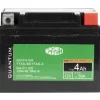 Magneti marelli batteria moto e scooter 4ah 12v 50a tecnologia agm sigillata polo positivo destro>