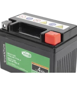 Magneti marelli batteria moto e scooter 4ah 12v 50a tecnologia agm sigillata polo positivo destro></noscript>