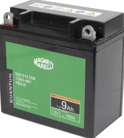 Magneti marelli batteria moto e scooter 9ah 12v 100a tecnologia agm sigillata polo positivo sinistro></noscript> Online
