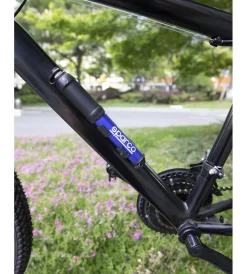 Mini pompa per bicicletta blu in alluminio>Sparco Hot