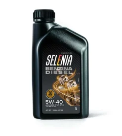 Olio motore benzina diesel 5w-40 selenia 1 lt> New