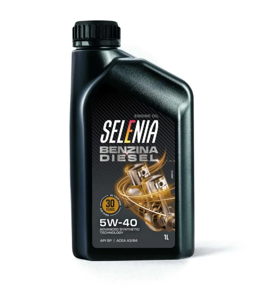 Olio motore benzina diesel 5w-40 selenia 1 lt> New