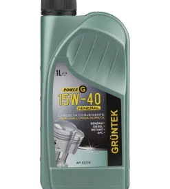 Olio power-g lubrificante minerale 1l 15w40 per motori diesel benzina> New