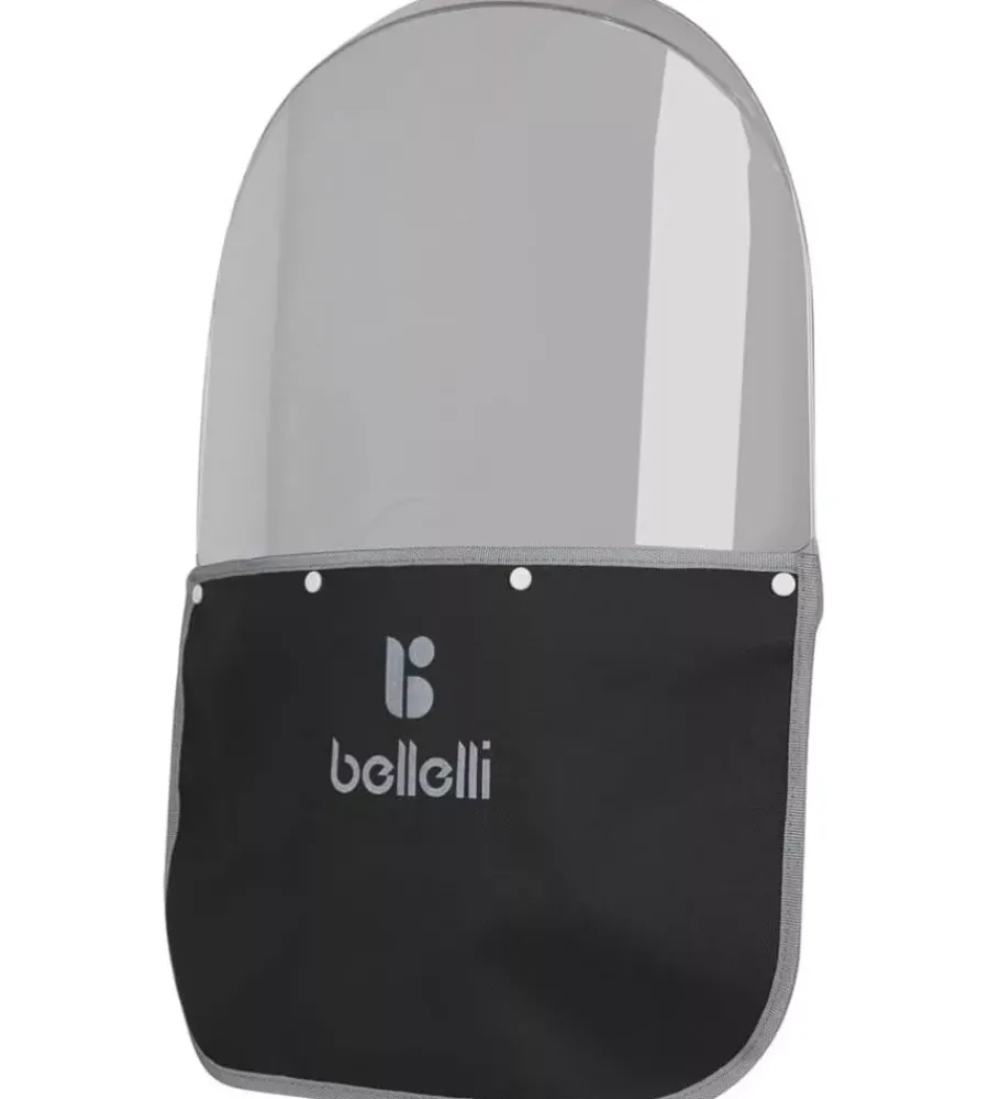 Parabrezza per bicicletta bellelli "windbreak" in policarbonato> Discount