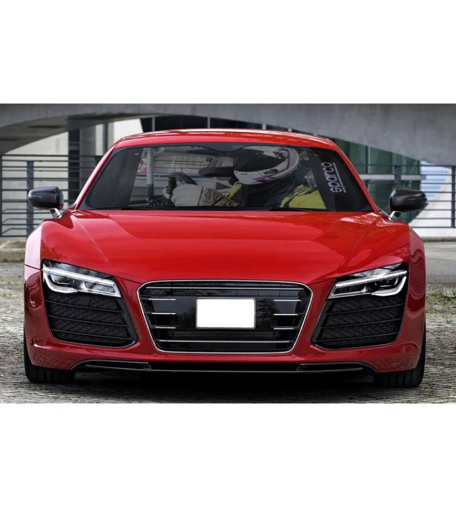 Parasole auto "spc1718l" in alluminio, 140x70 cm>Sparco