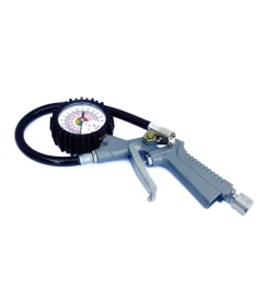 Pistola per gonfiaggio con manometro> New