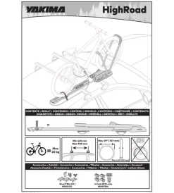 Porta bicicletta da tetto 