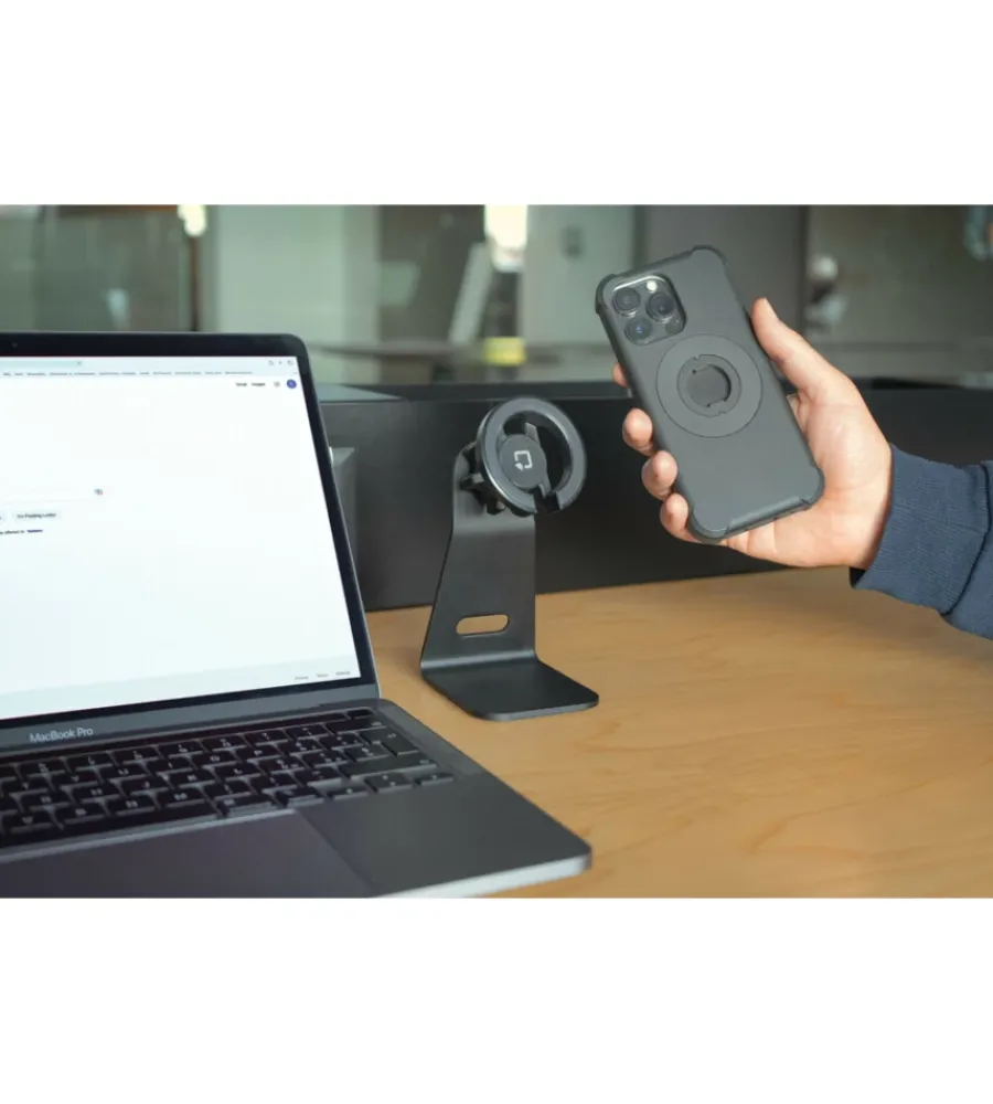 Porta telefono magnetico da tavolo "mag pro stand" con base adesiva - 91769>Lampa Sale