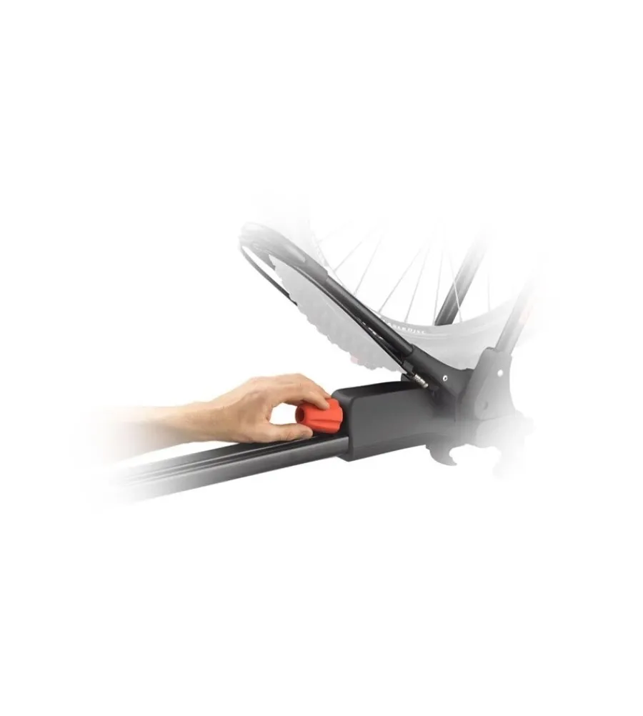 Portabici da tetto "frontloader" con fissaggio ruota anteriore - y8002104>Yakima Hot