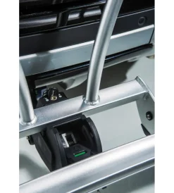 Portabiciclette per gancio traino 