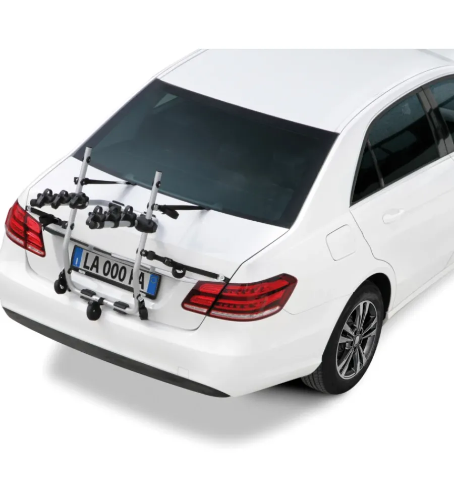 Portabiciclette posteriore "nitto" in alluminio per 3 bici - n50205>Nordrive Discount