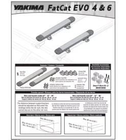 Portasci per barre da tetto 