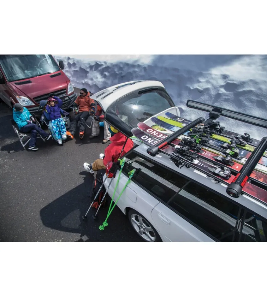 Portasci per barre da tetto "fatcat 6 evo black" - y8003076>Yakima Discount