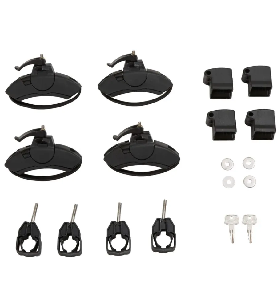 Portasci per barre da tetto "fatcat 6 evo silver" - y8003086>Yakima Outlet