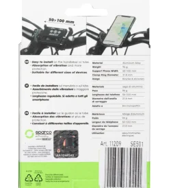 Portasmartphone per bici alluminio><noscript><img width=