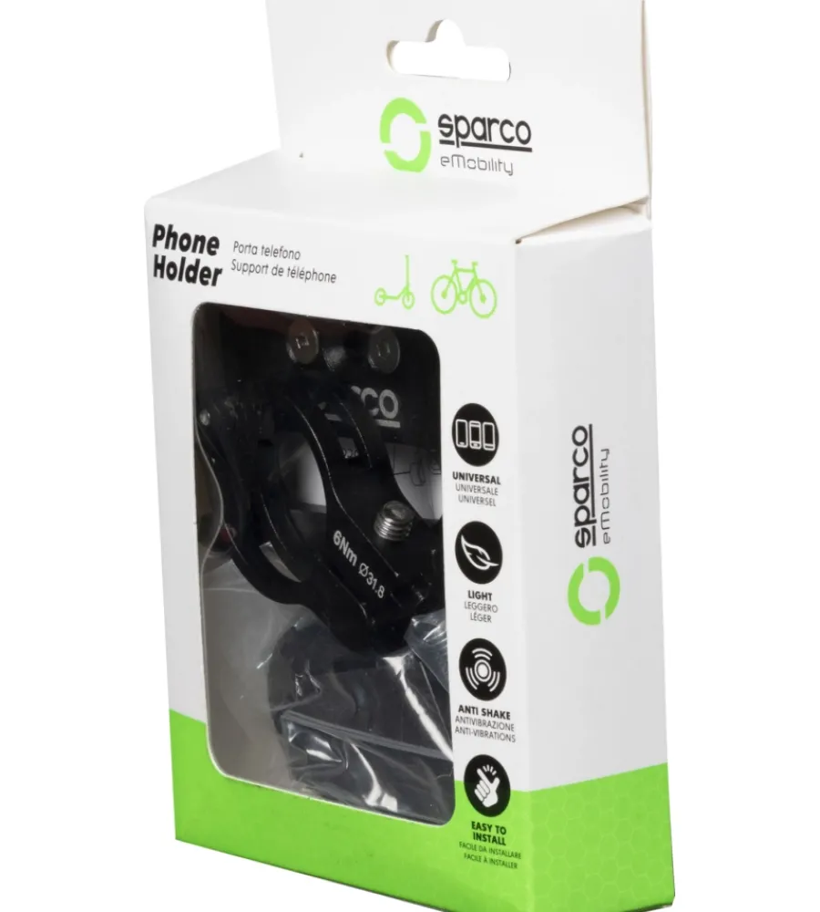 Portasmartphone per bici alluminio>Sparco Outlet