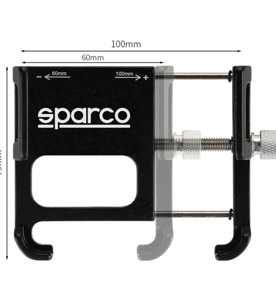 Portasmartphone universale per bici girevole 90°>Sparco