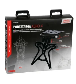 Portatarga moto 