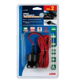 Presa corrente per uso esterno, 12/24v  38969></noscript>Lampa