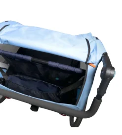 Rimorchio passeggino bici 2in1 azzurro - bellelli><noscript><img width=