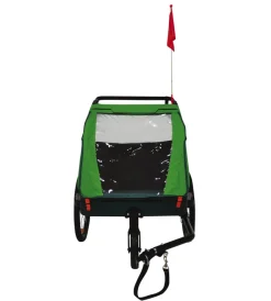 Rimorchio passeggino bici bellelli "trailblazer" 2 in 1 verde chiaro, 41 kg> Clearance