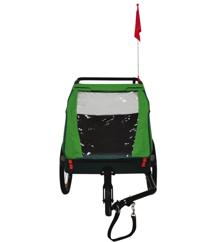 Rimorchio passeggino bici bellelli "trailblazer" 2 in 1 verde chiaro, 41 kg> Clearance