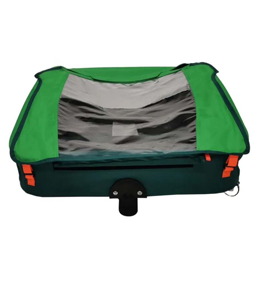 Rimorchio passeggino bici bellelli "trailblazer" 2 in 1 verde chiaro, 41 kg> Clearance