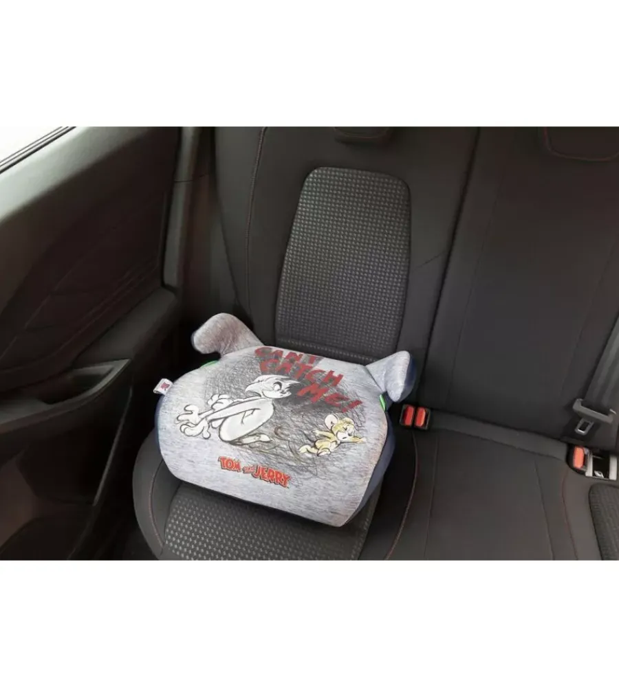 Seggiolino alzabimbo auto warner bros "tom and jerry" per bambini con altezza da 125 a 150 cm, ece r129> Outlet