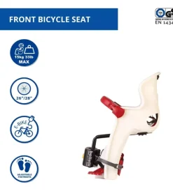 Seggiolino anteriore per bicicletta bellelli 