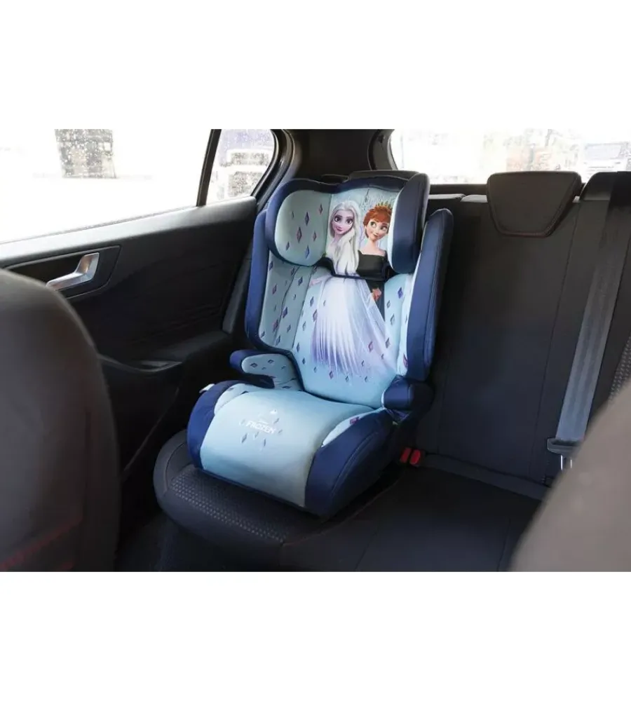 Seggiolino auto disney "frozen" per bambini con altezza da 100 a 150 cm, ece r129> Discount