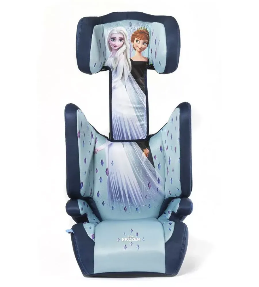 Seggiolino auto disney "frozen" per bambini con altezza da 100 a 150 cm, ece r129> Discount