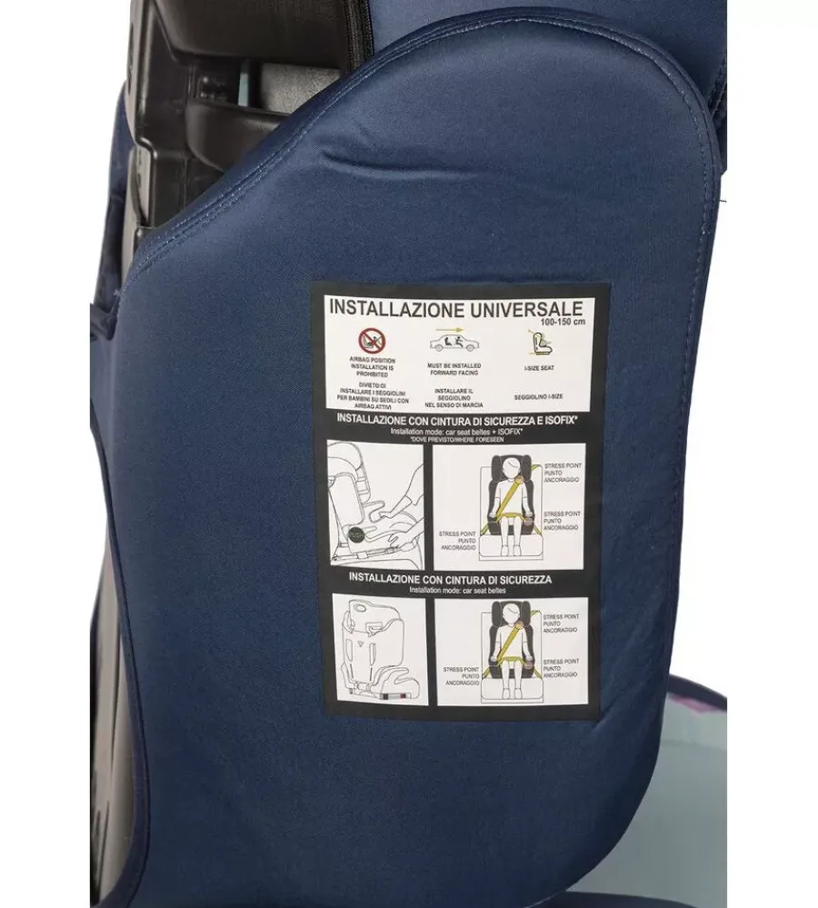 Seggiolino auto disney "frozen" per bambini con altezza da 100 a 150 cm, ece r129> Discount