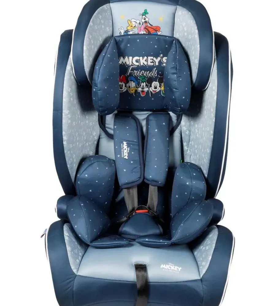 Seggiolino auto disney "mickey mouse" per bambini con altezza da 76 a 150 cm, ece r129> Best