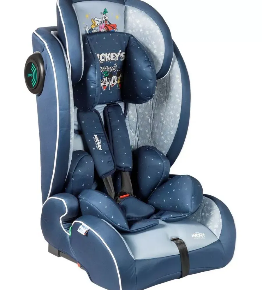 Seggiolino auto disney "mickey mouse" per bambini con altezza da 76 a 150 cm, ece r129> Best