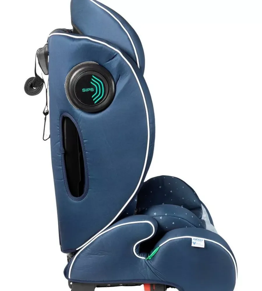 Seggiolino auto disney "mickey mouse" per bambini con altezza da 76 a 150 cm, ece r129> Best