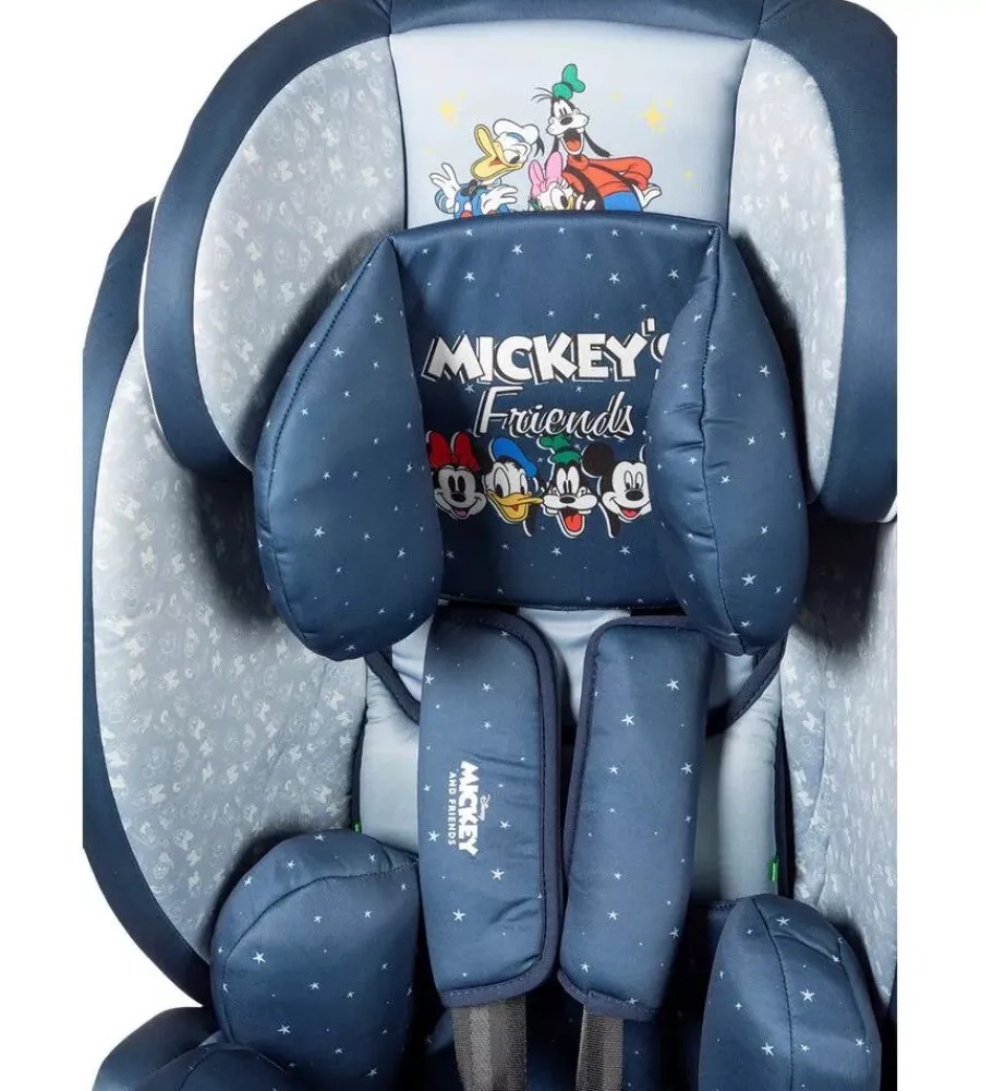 Seggiolino auto disney "mickey mouse" per bambini con altezza da 76 a 150 cm, ece r129> Best