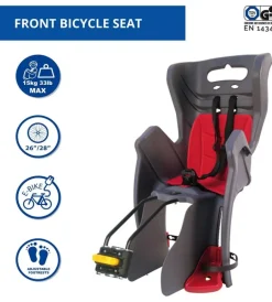 Seggiolino posteriore per bicicletta bellelli 