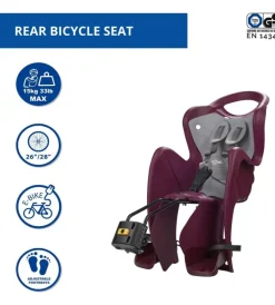 Seggiolino posteriore per bicicletta bellelli 