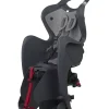 Seggiolino posteriore per bicicletta bellelli "mr fox" dark grey, portata massima 22 kg> New