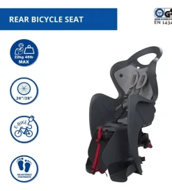 Seggiolino posteriore per bicicletta bellelli 