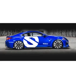 Set 4 copricerchi 16" pollici copriruota auto lazio spc1691bksv nero argento>Sparco Best