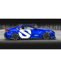 Set 4 copricerchi auto "lazio" nero/grigio, 14" pollici - spc1491bkgr>Sparco Clearance