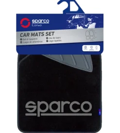 Set 4 pezzi tappeti moquette per auto , colore nero e grigio></noscript>Sparco Clearance