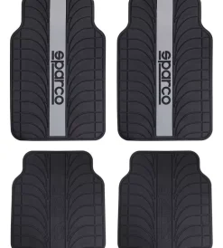 Set 4 tappetini auto sparco grigio>Sparc o Best