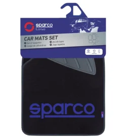 Set 4 tappetini neri e blu per auto></noscript>Sparco Hot