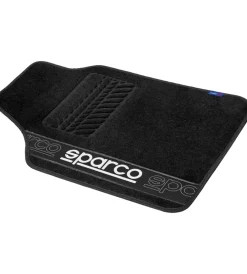 Set 4 tappetini neri per auto in moquette>Sparco Online
