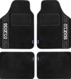 Set 4 tappetini neri per auto in moquette></noscript>Sparco Online
